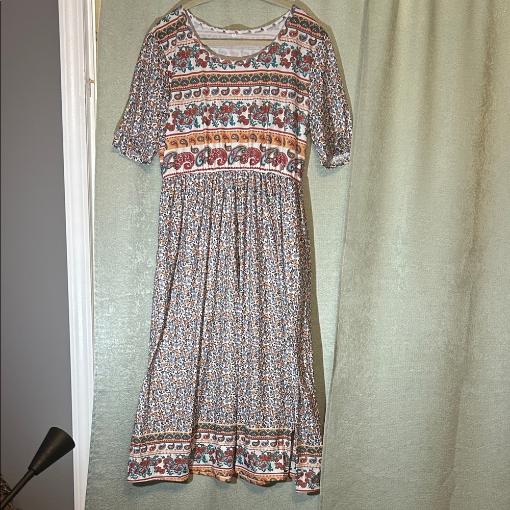 Floral Print Women's Dress NWOT